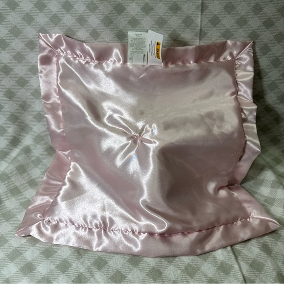 Cloud Island Unicorn Lovey Baby Security Soft Blanket Pink Satin Plush 14" NWT - Picture 3 of 5